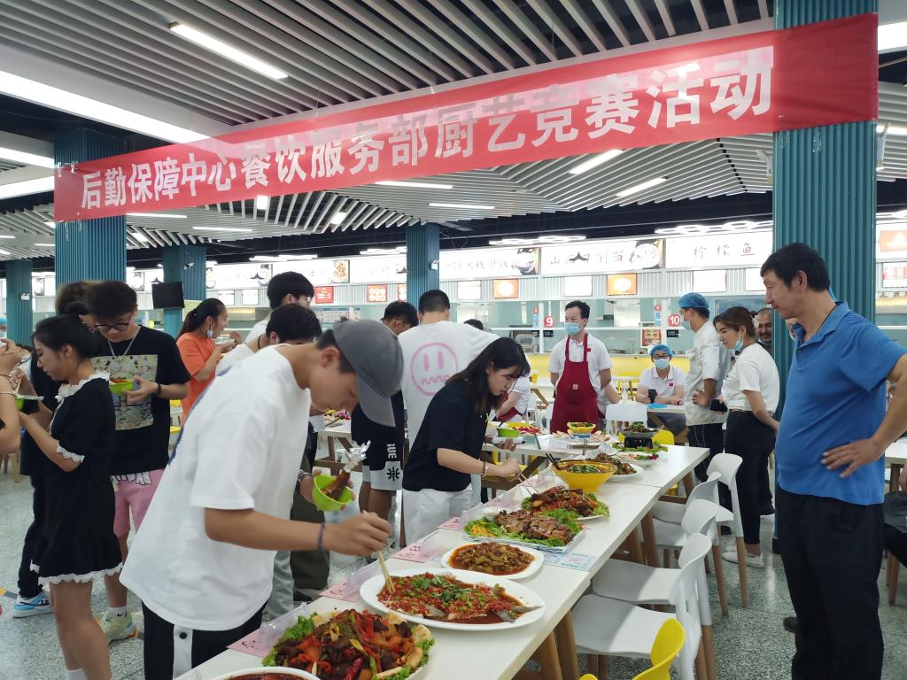 塔里木大学食堂照片图片